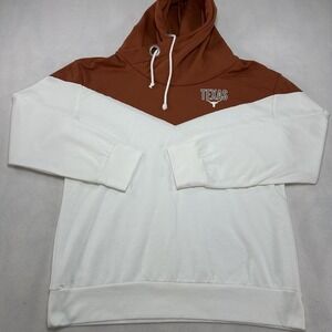 Texas Longhorns Hoodie Sweatshirt Womens 3XL White NCAA Football Gameday Couture
